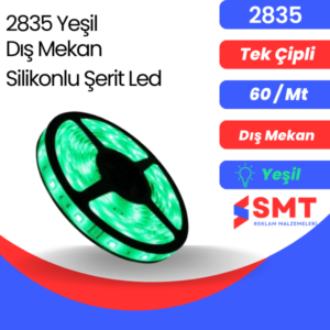 yeşil şerit led