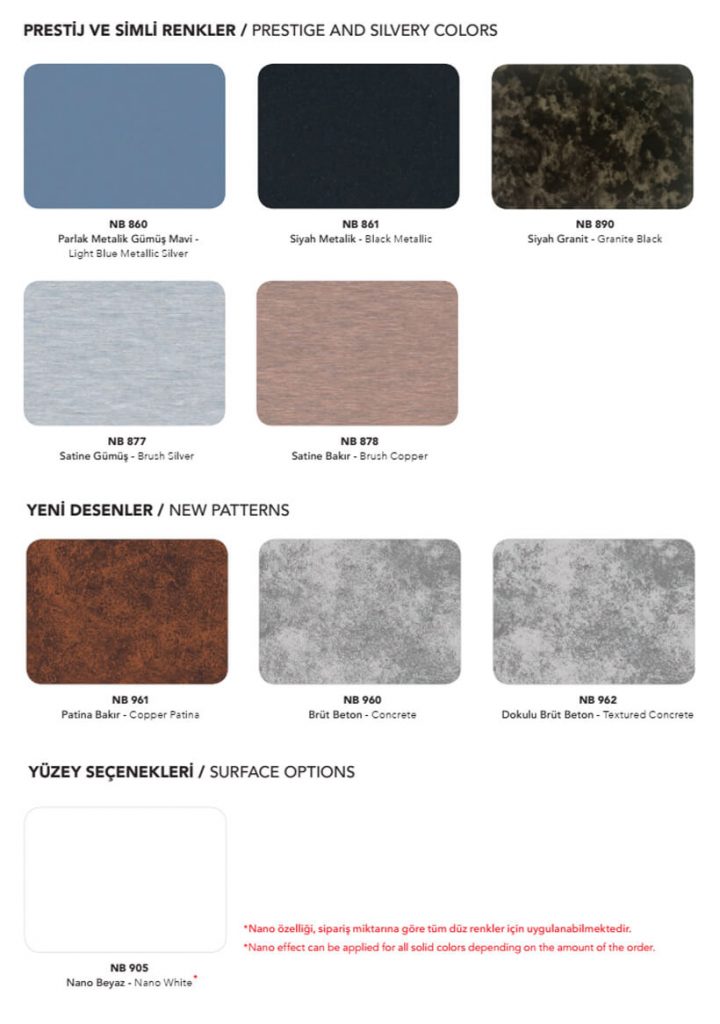 Asaş Alüminyum Kompozit Panel naturalbond-4040-5050-prestij-simli-renkler-kartela-4
